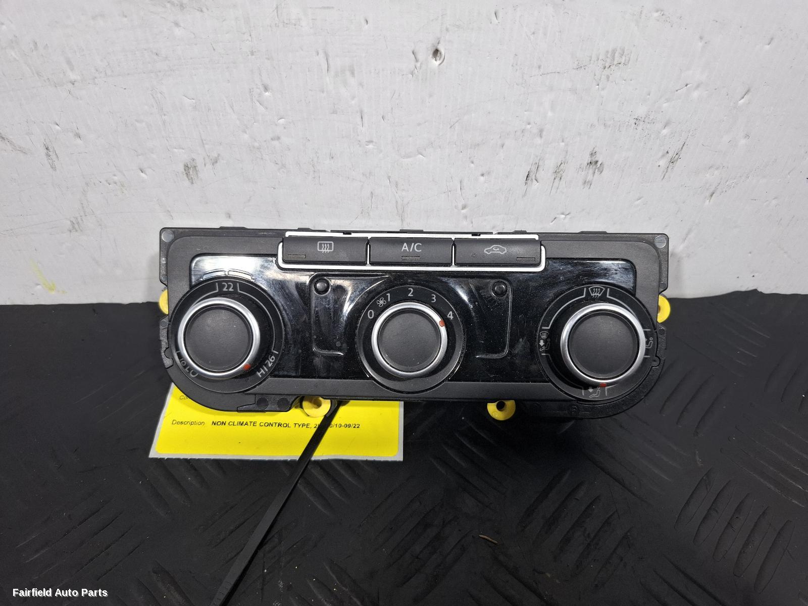 2010-2022 Volkswagen Amarok Heater Ac Controls
