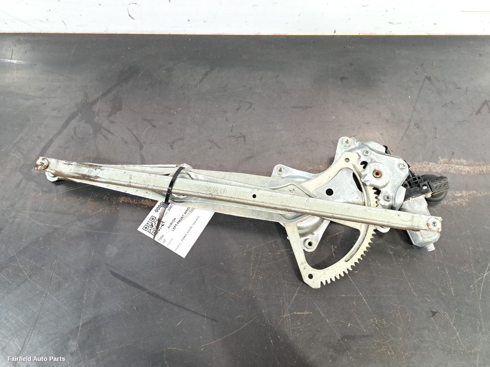 2006-2012 Toyota Aurion Left Front Window Reg Motor