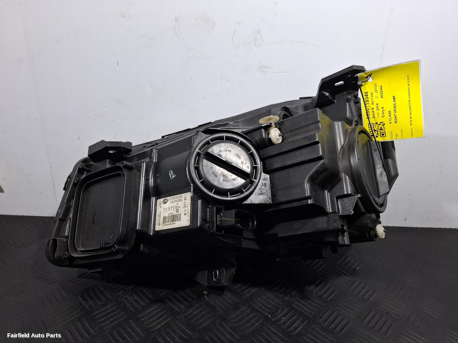 2012-2018 Mercedes A Class Right Headlamp