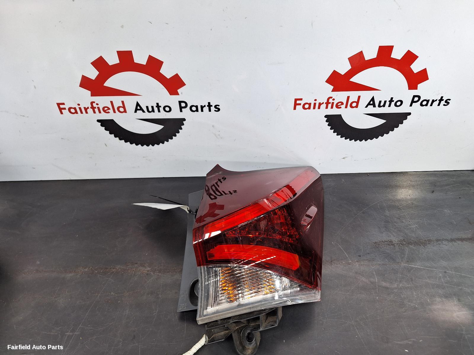 2016 Toyota Corolla Right Taillight