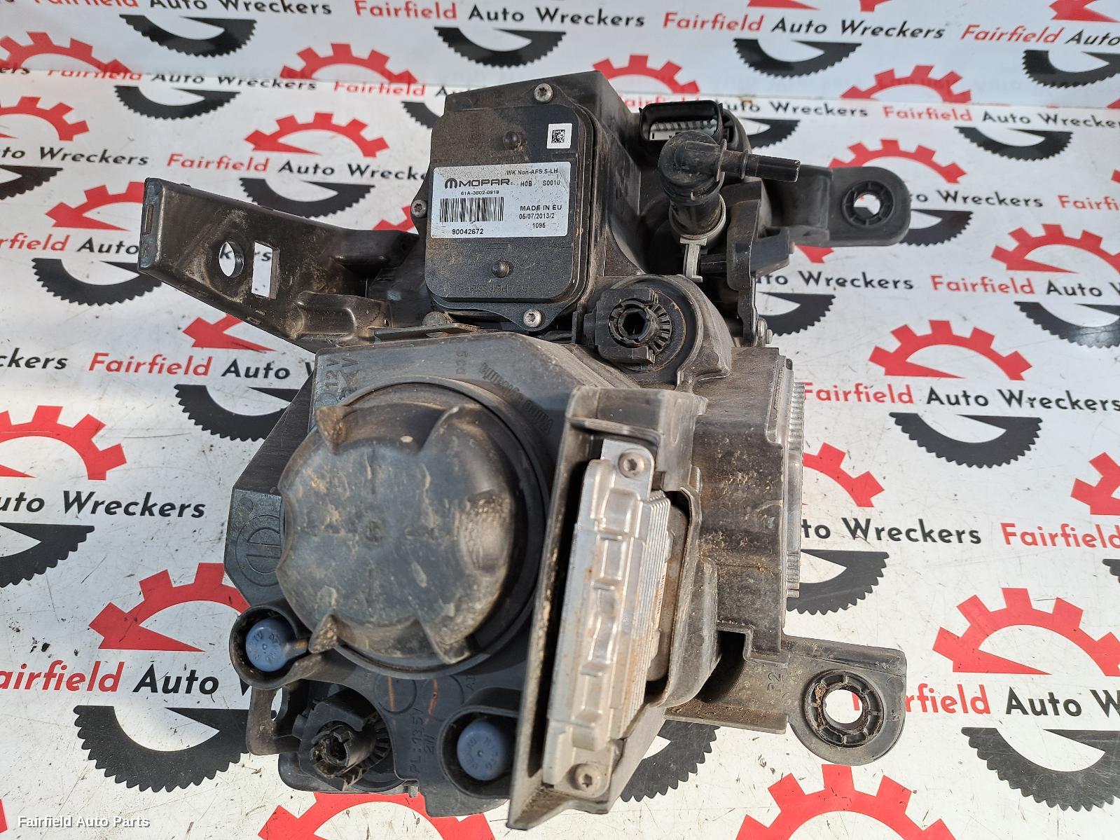 2013 Jeep Grandcherokee Left Headlamp