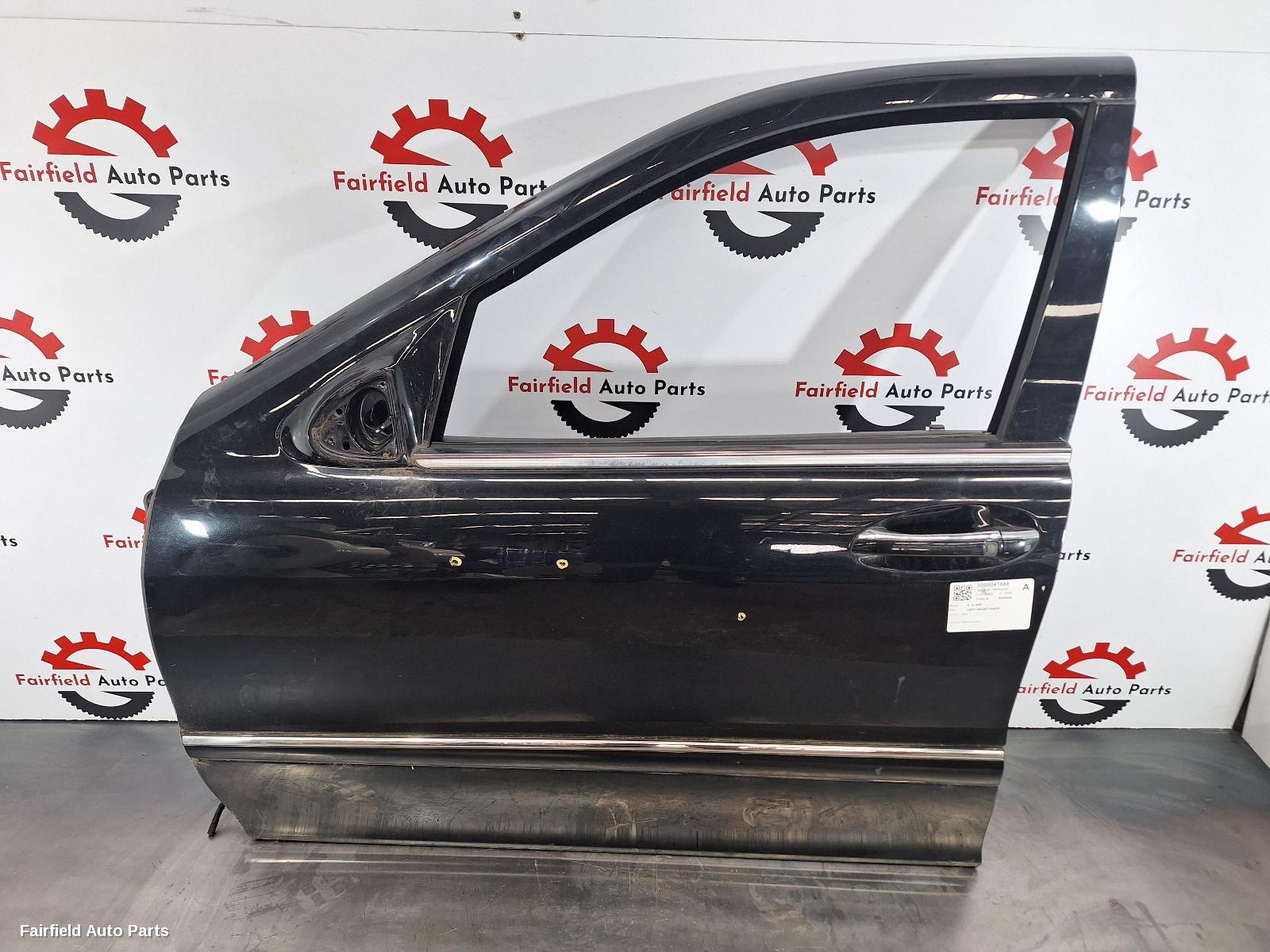 2001 Mercedes S Class Left Front Door