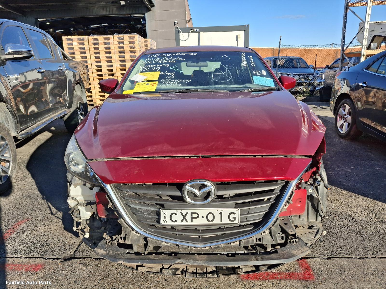 2015 Mazda 3 R Bar Bracket Reinfo