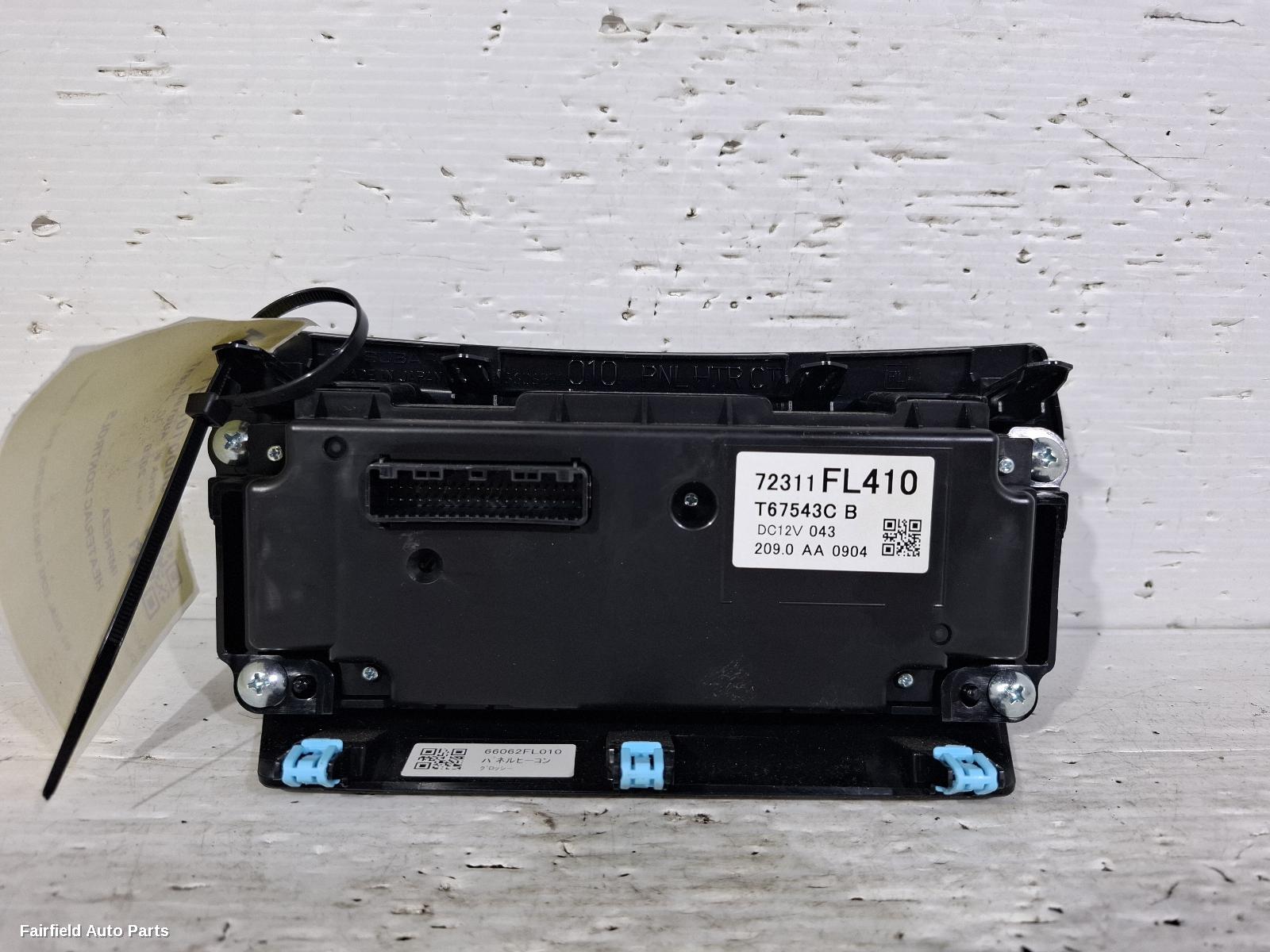 2016-2023 Subaru Impreza Heater Ac Controls