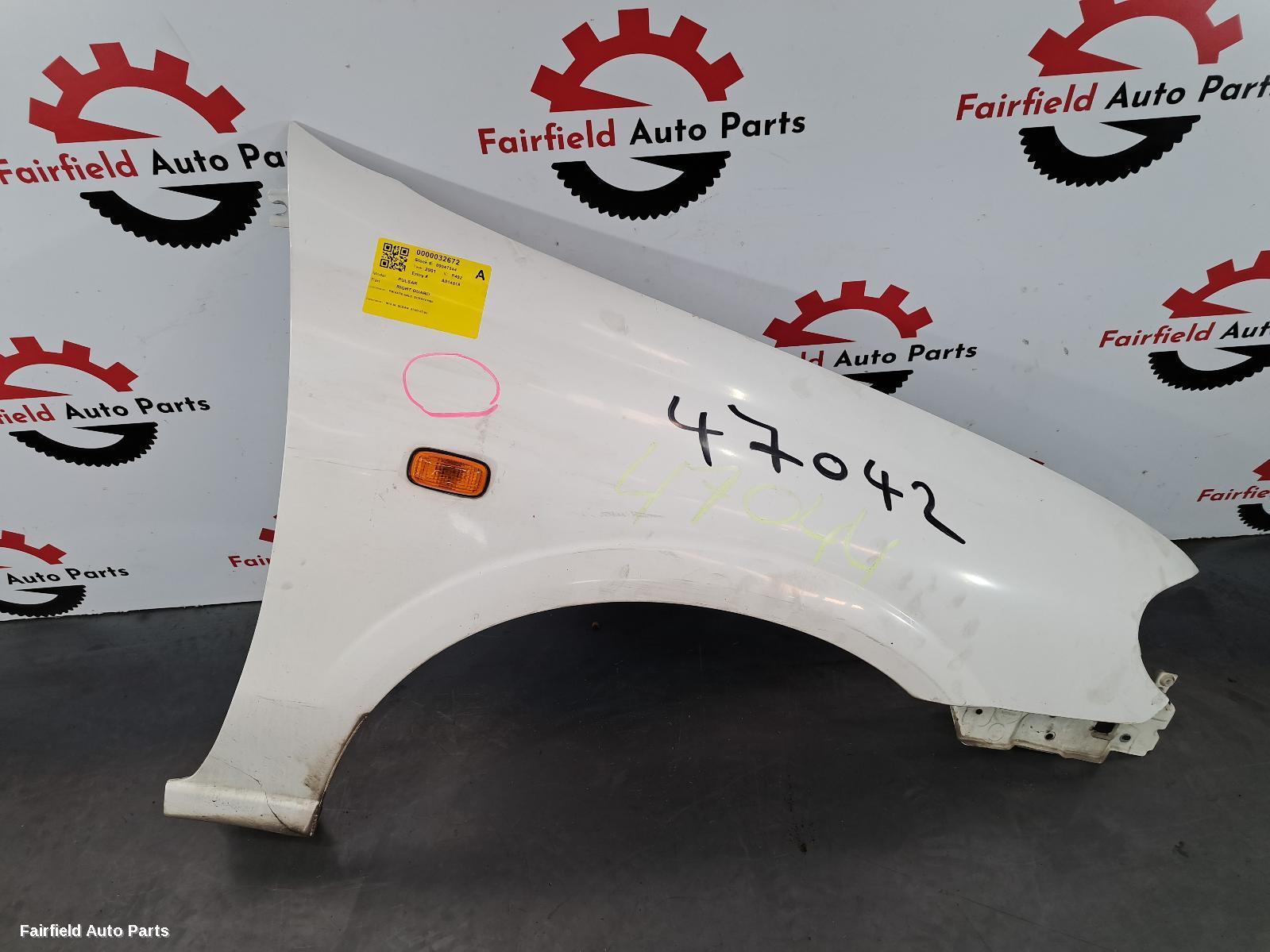 2000-2003 Nissan Pulsar Right Guard
