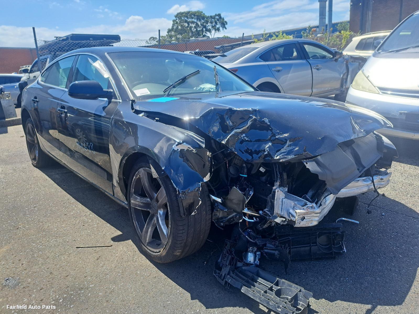 2012 Audi A5 Right Rear Door Sliding