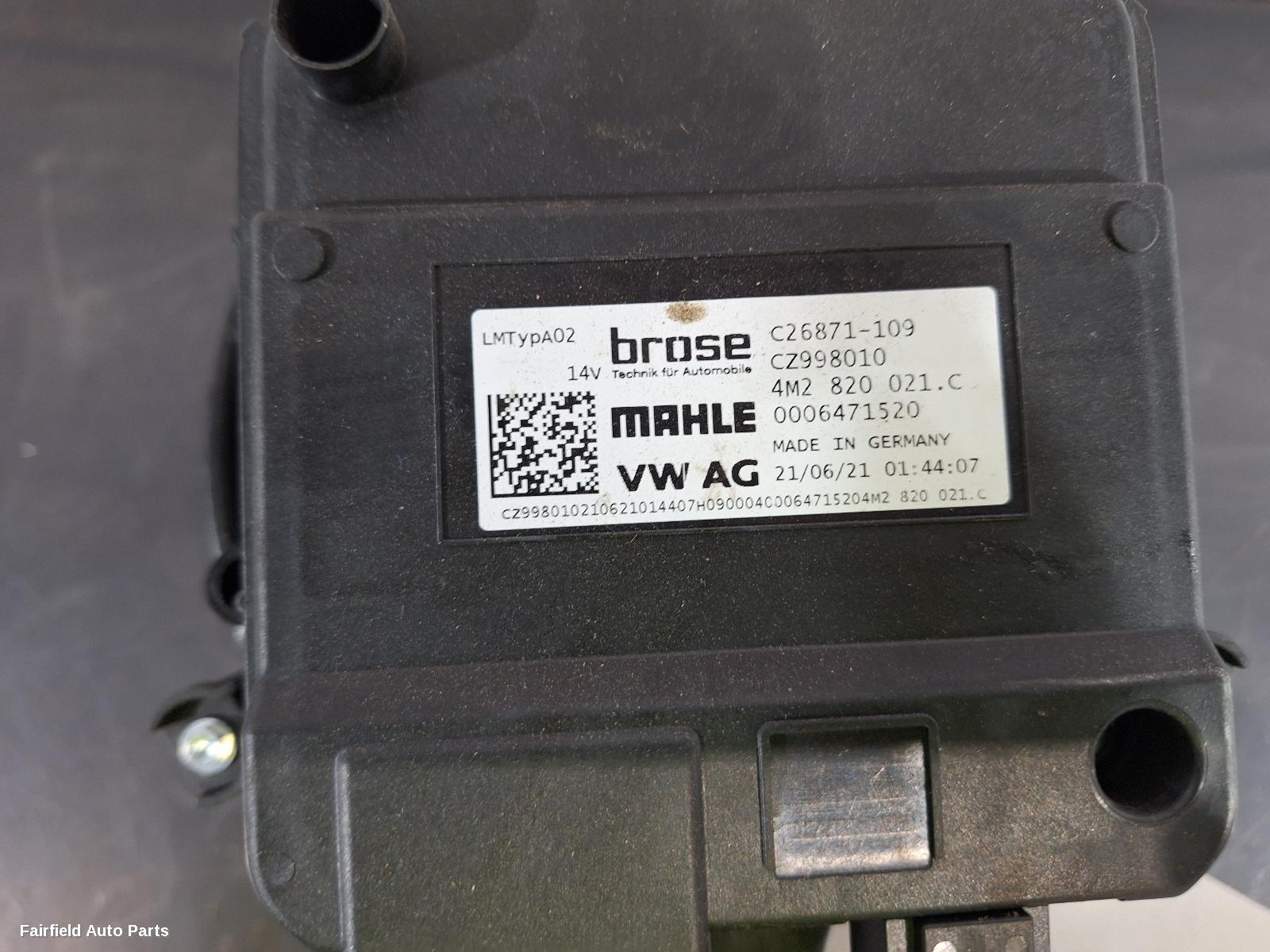 2017-2025 Audi Q5 Heater Fan Motor