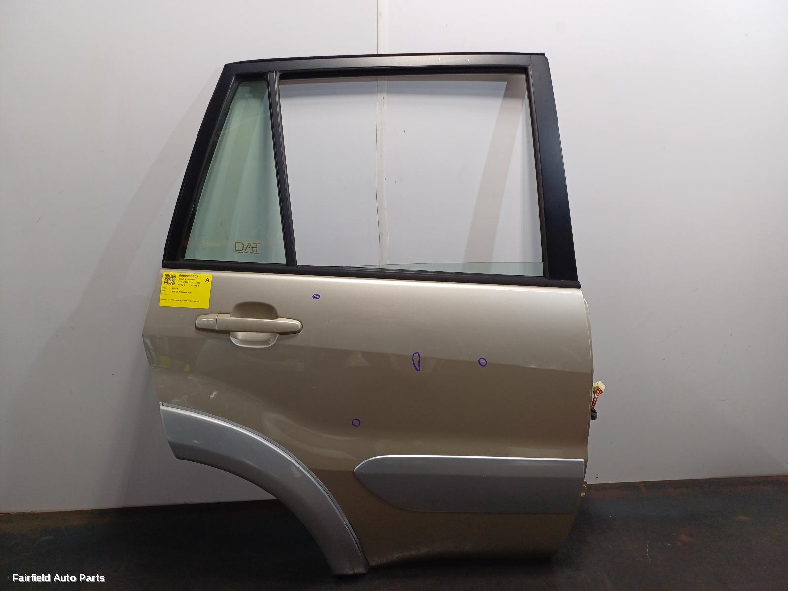 2000-2005 Toyota Rav4 Right Rear Door Sliding