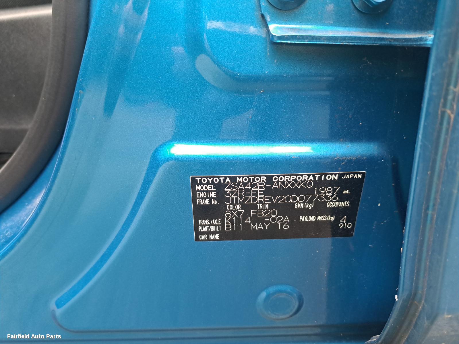 2016 Toyota Rav4 A C Compressor