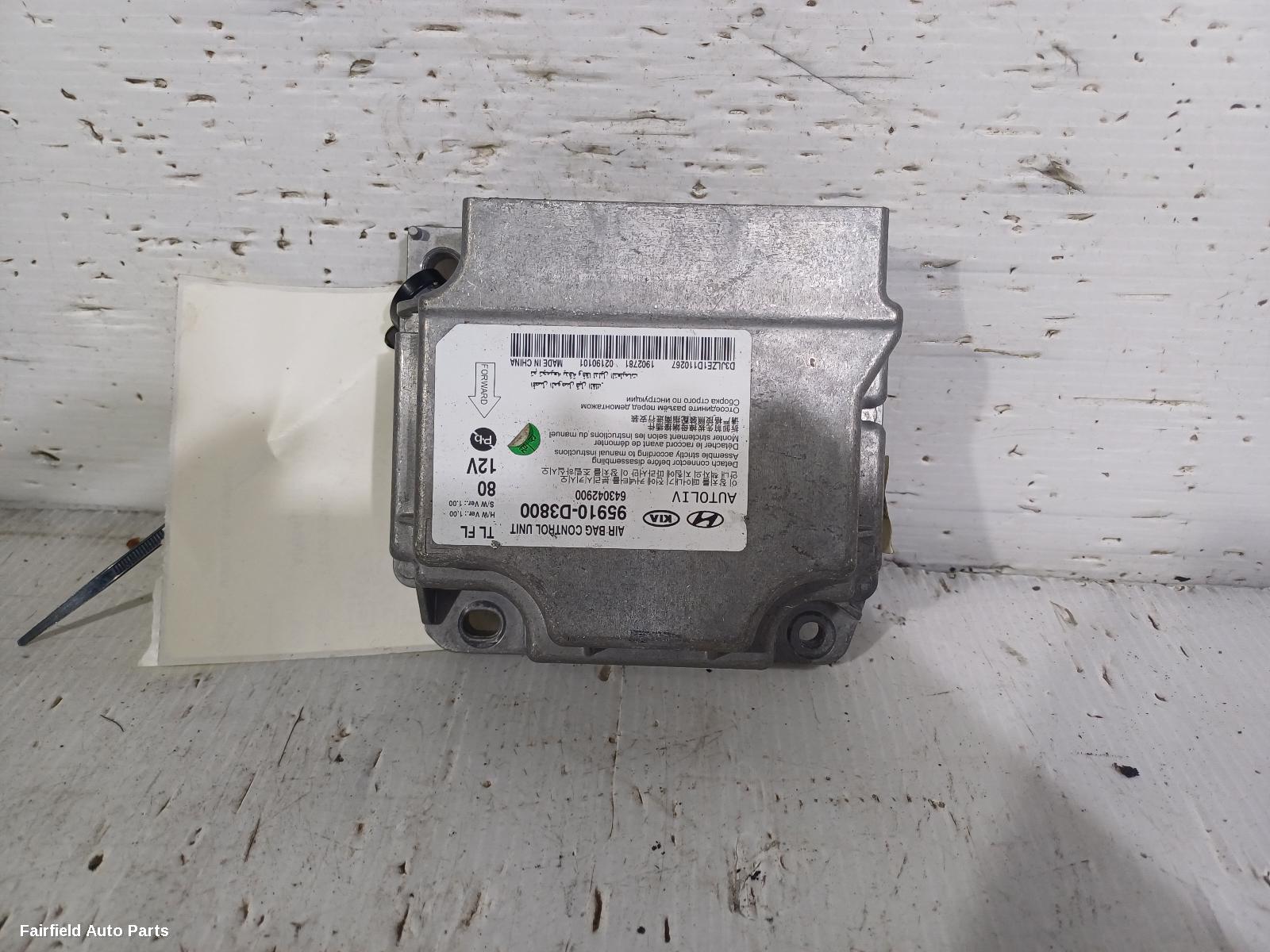 2018-2021 Hyundai Tucson Airbag Module Sensor