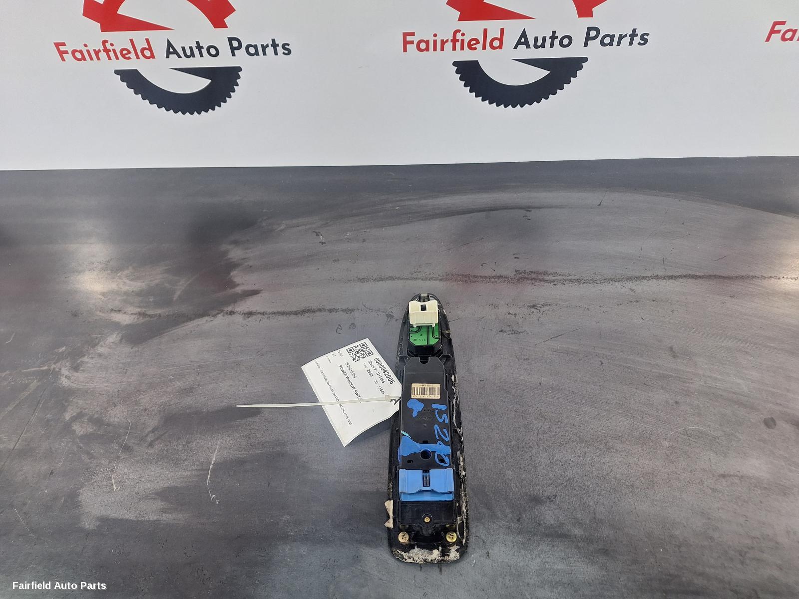 2003 Lexus Is200/is300 Pwr Dr Wind Switch