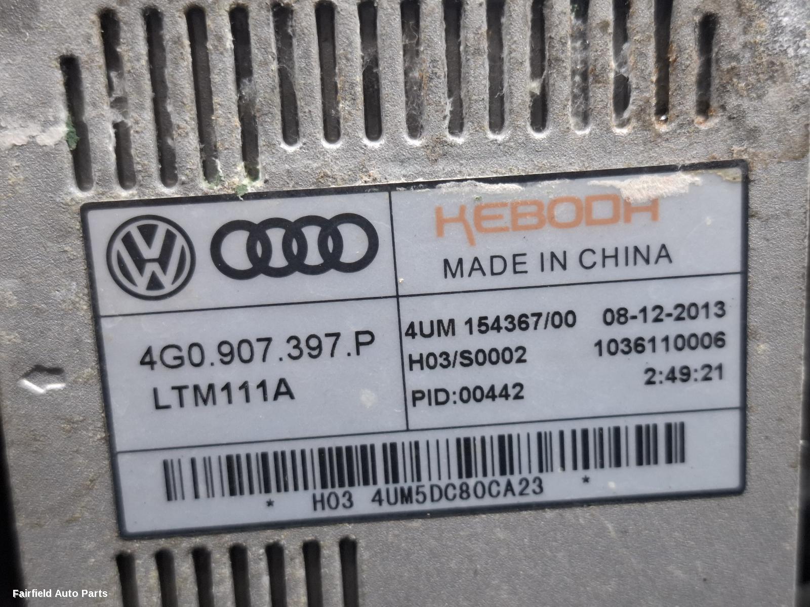 2013-2016 Audi A3 Right Headlamp