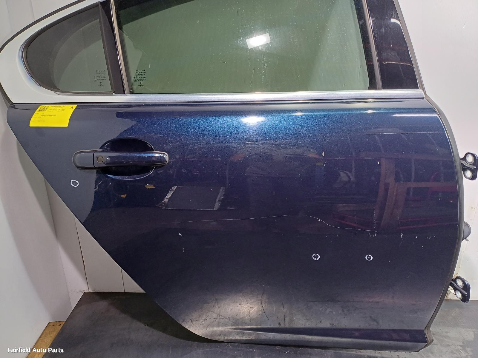 2008-2015 Jaguar Xf Right Rear Door Sliding