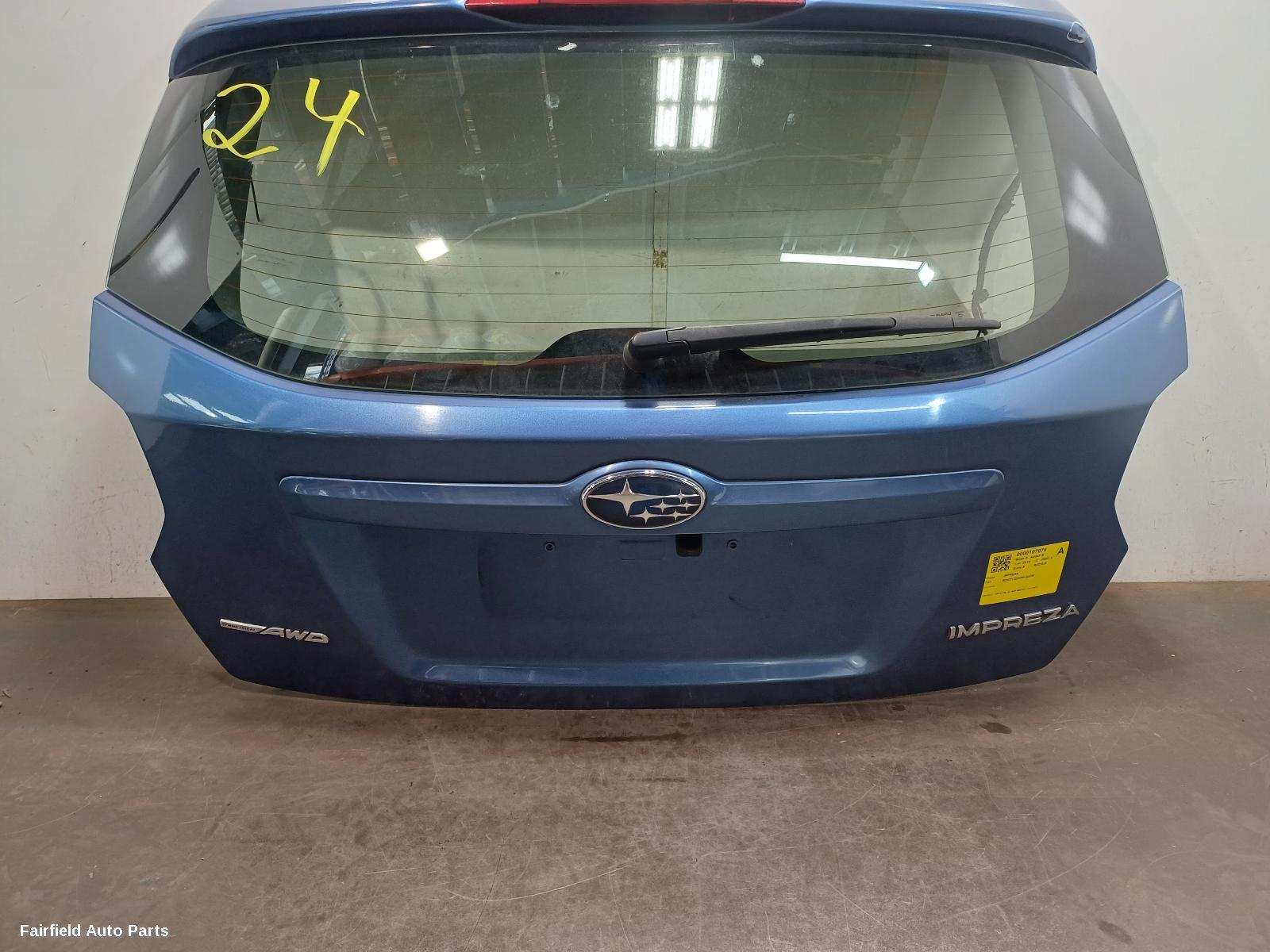 2011-2017 Subaru Impreza Bootlid Tailgate