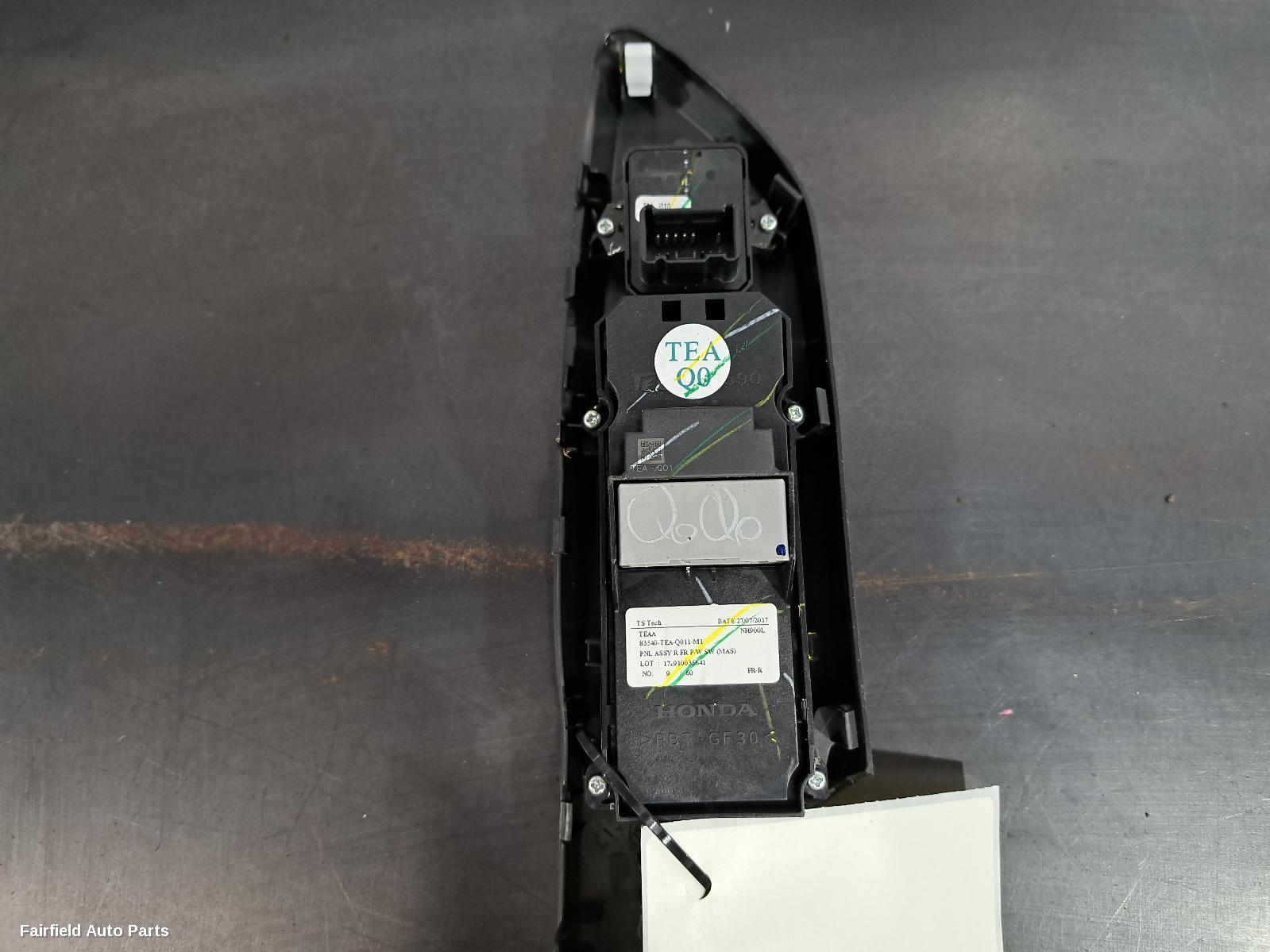 2016-2021 Honda Civic Pwr Dr Wind Switch