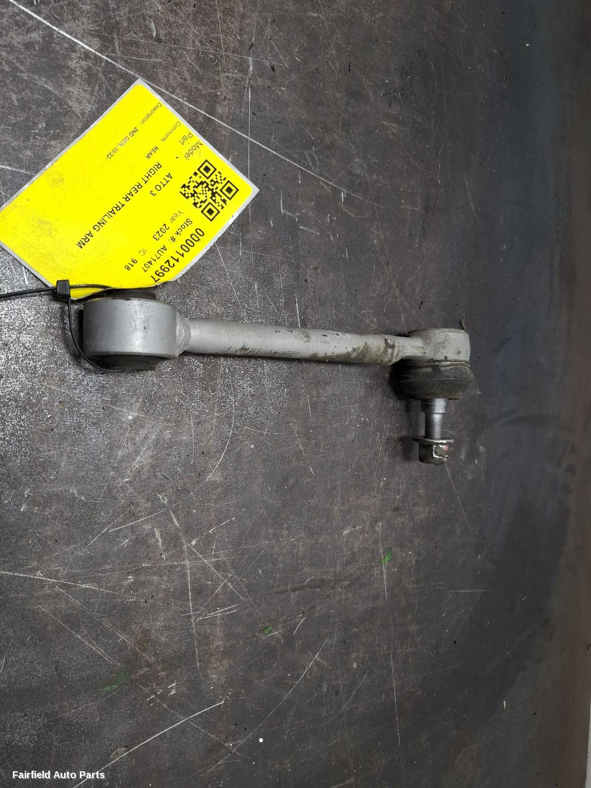 2022-2026 Byd Atto 3 Right Rear Trailing Arm