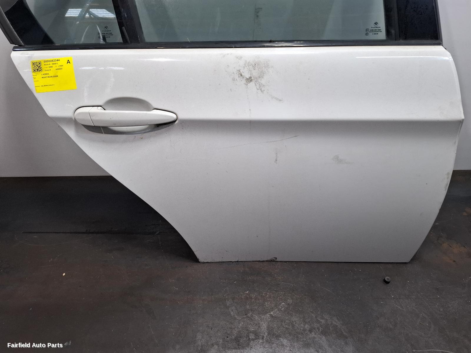 2005-2012 Bmw 3 Series Right Rear Door Sliding
