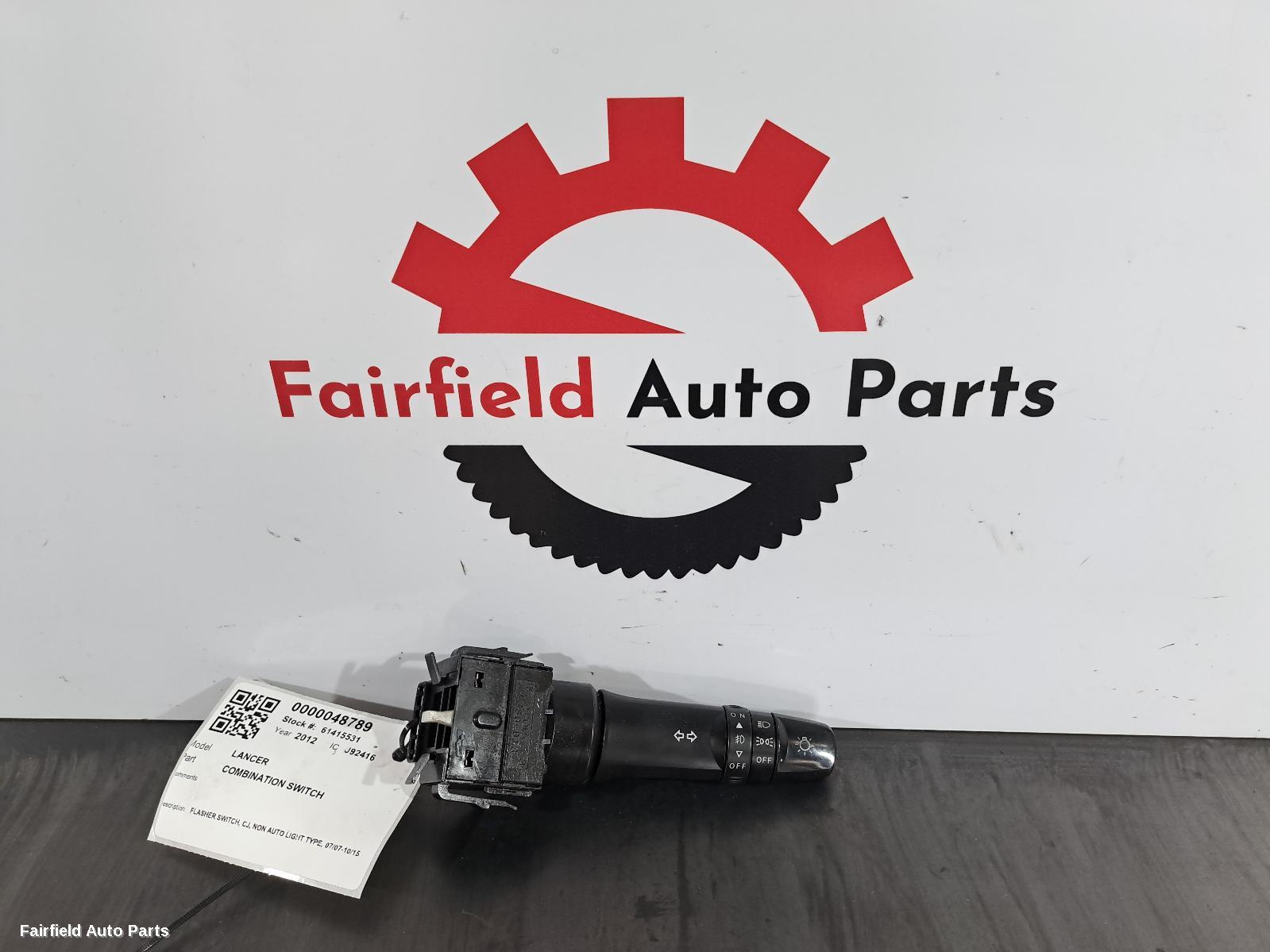 2007-2015 Mitsubishi Lancer Combination Switch