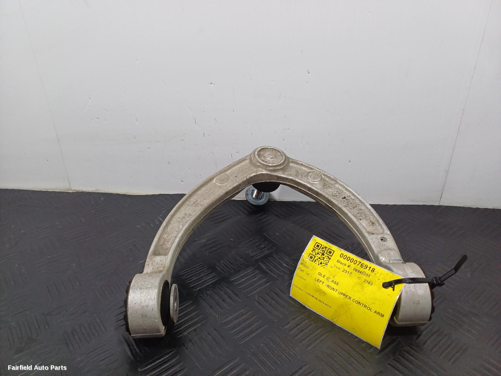 2015-2019 Mercedes Gle Class Left Front Upper Control Arm