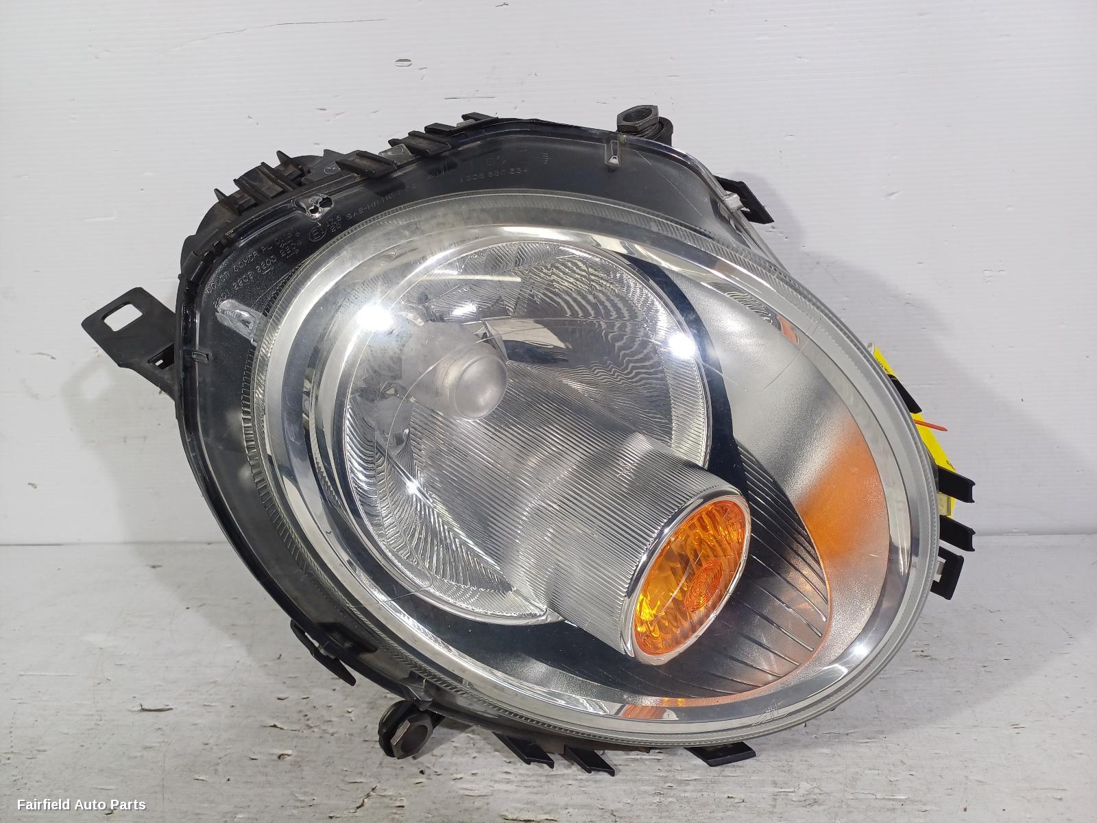2012 Mini Cooper Right Headlamp