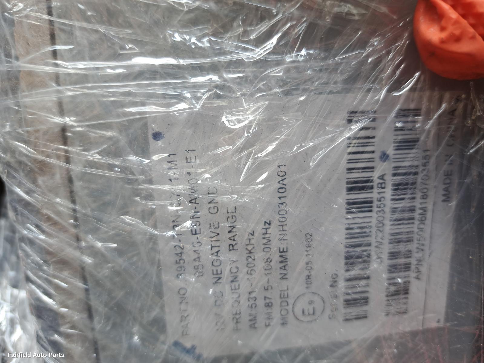 2017-2021 Honda Hrv Radio Cd Dvd Sat Tv