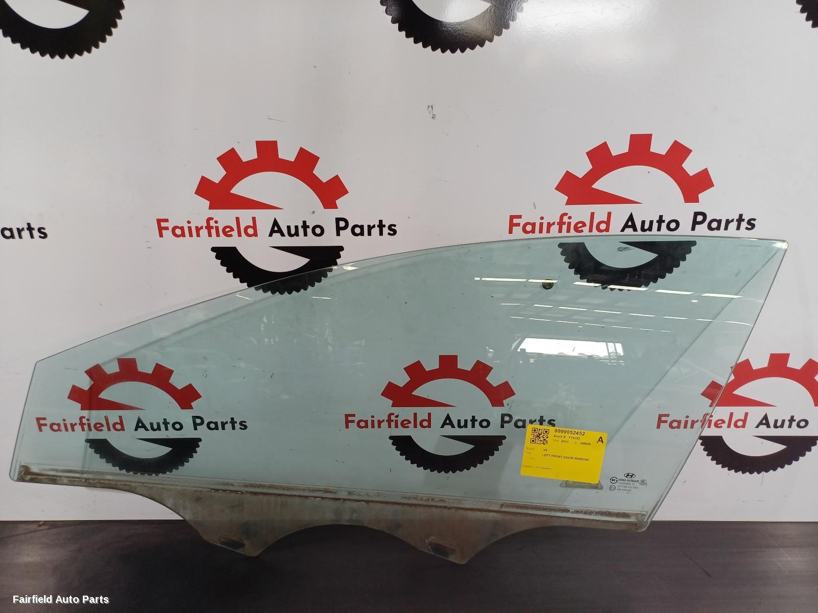 2010-2014 Hyundai I45 Left Front Door Window