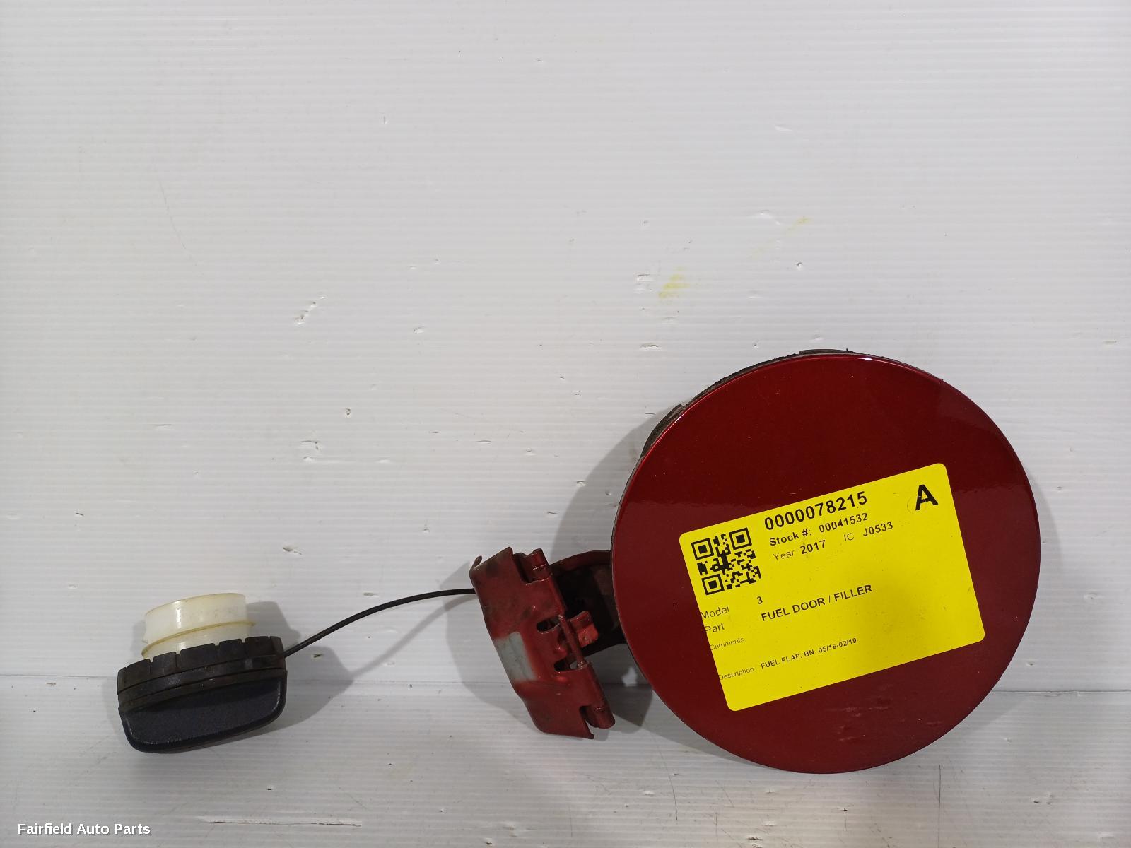 2016-2019 Mazda 3 Fuel Door Filler