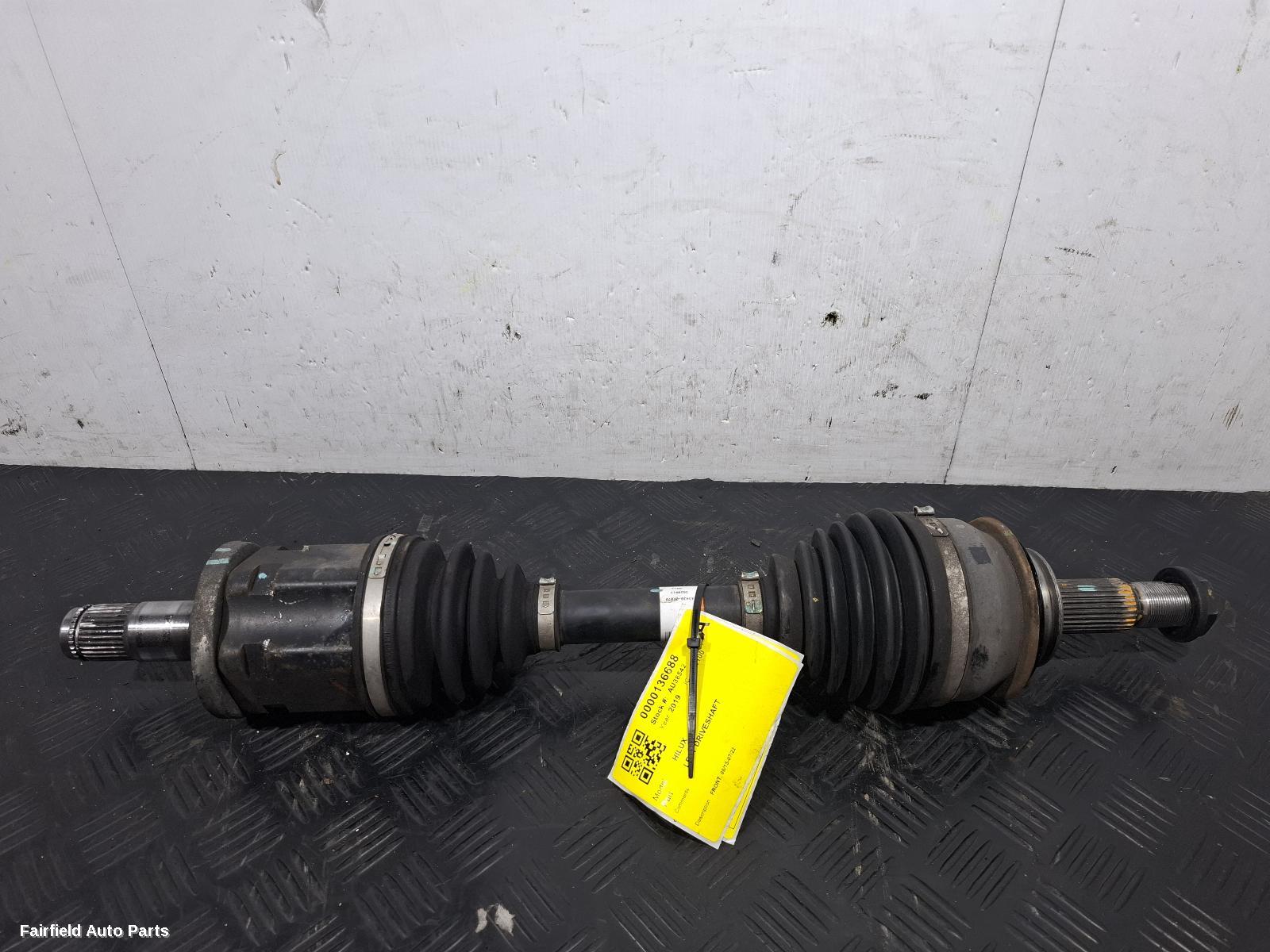 2015-2022 Toyota Hilux Left Driveshaft