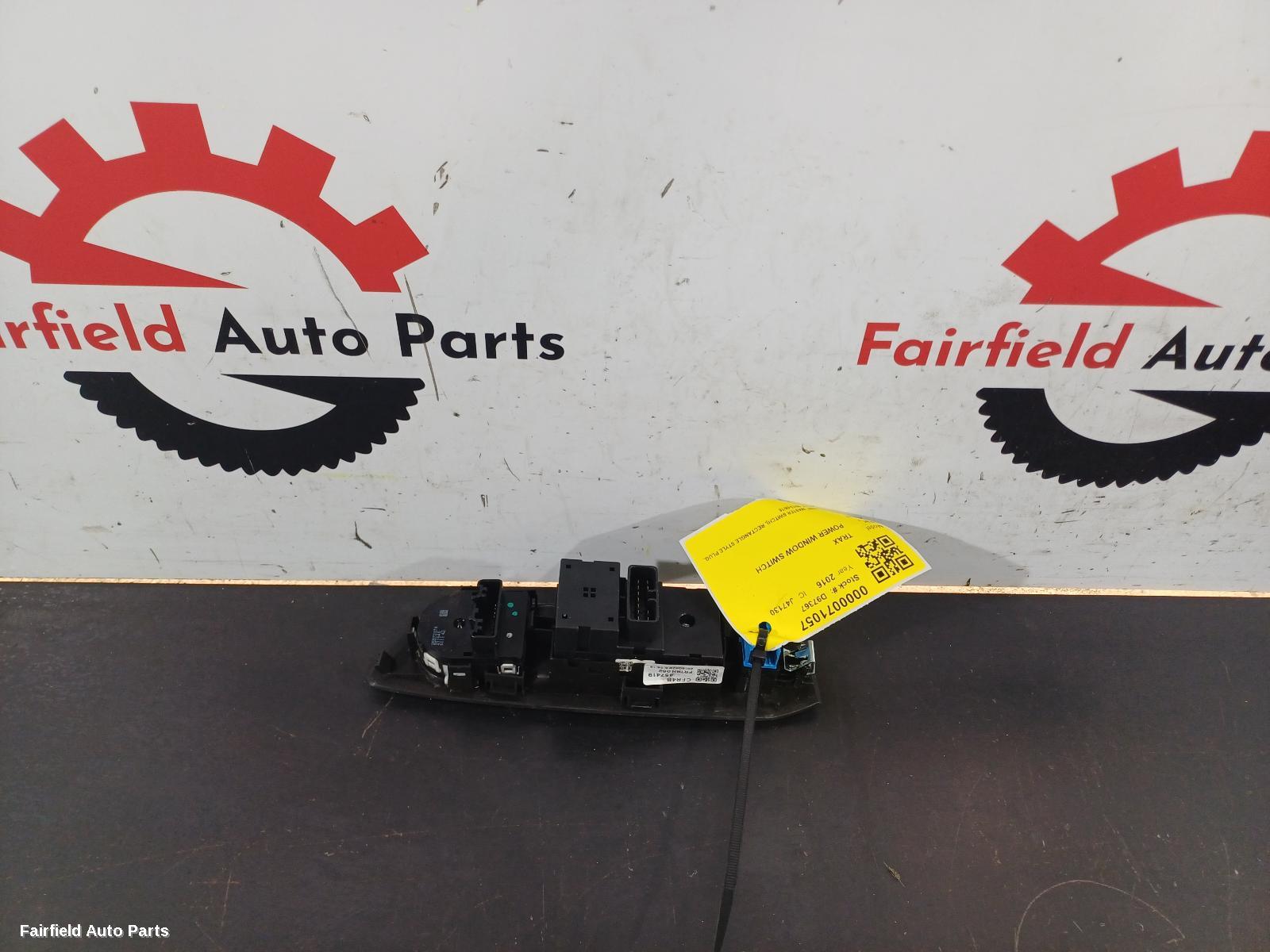 2013-2016 Holden Trax Pwr Dr Wind Switch