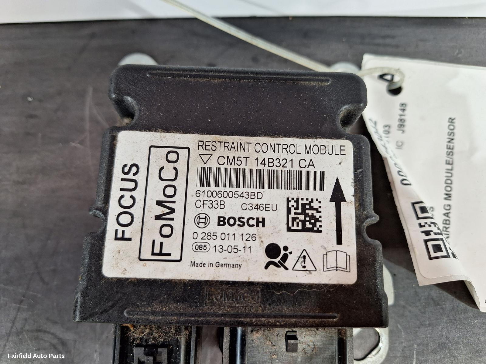 2011-2015 Ford Focus Airbag Module Sensor