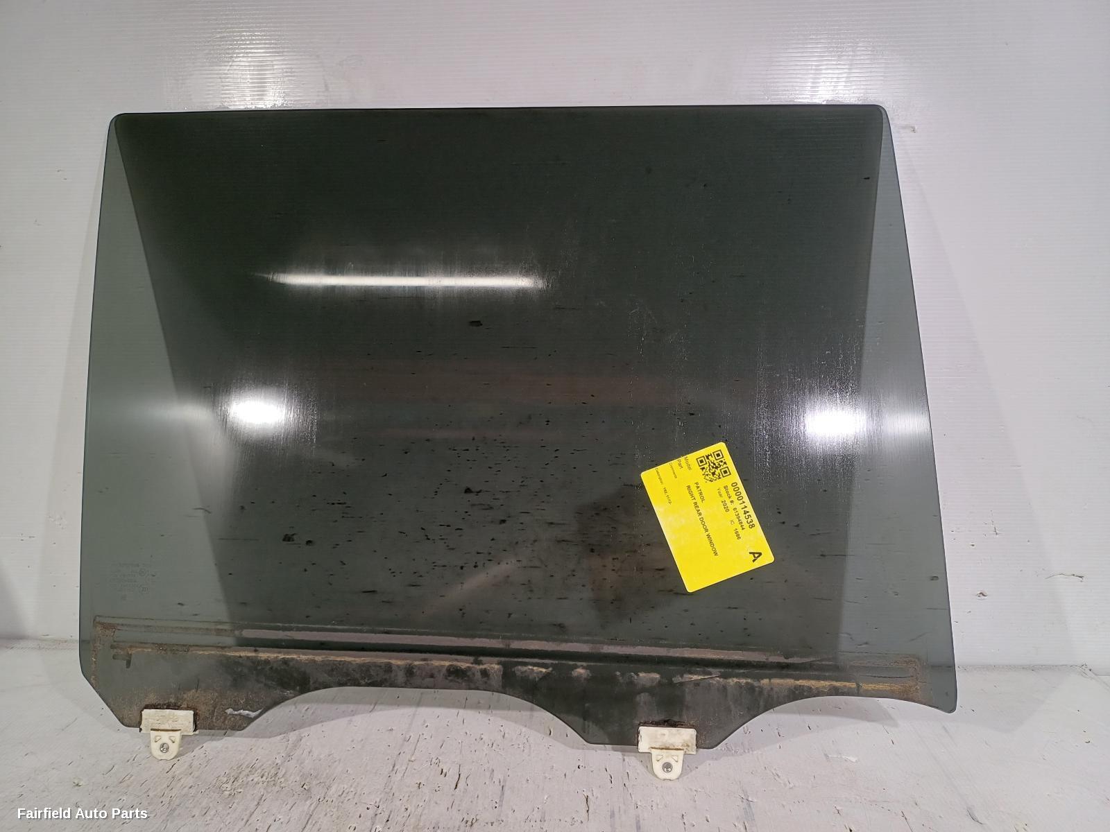 2012-2025 Nissan Patrol Right Rear Door Window