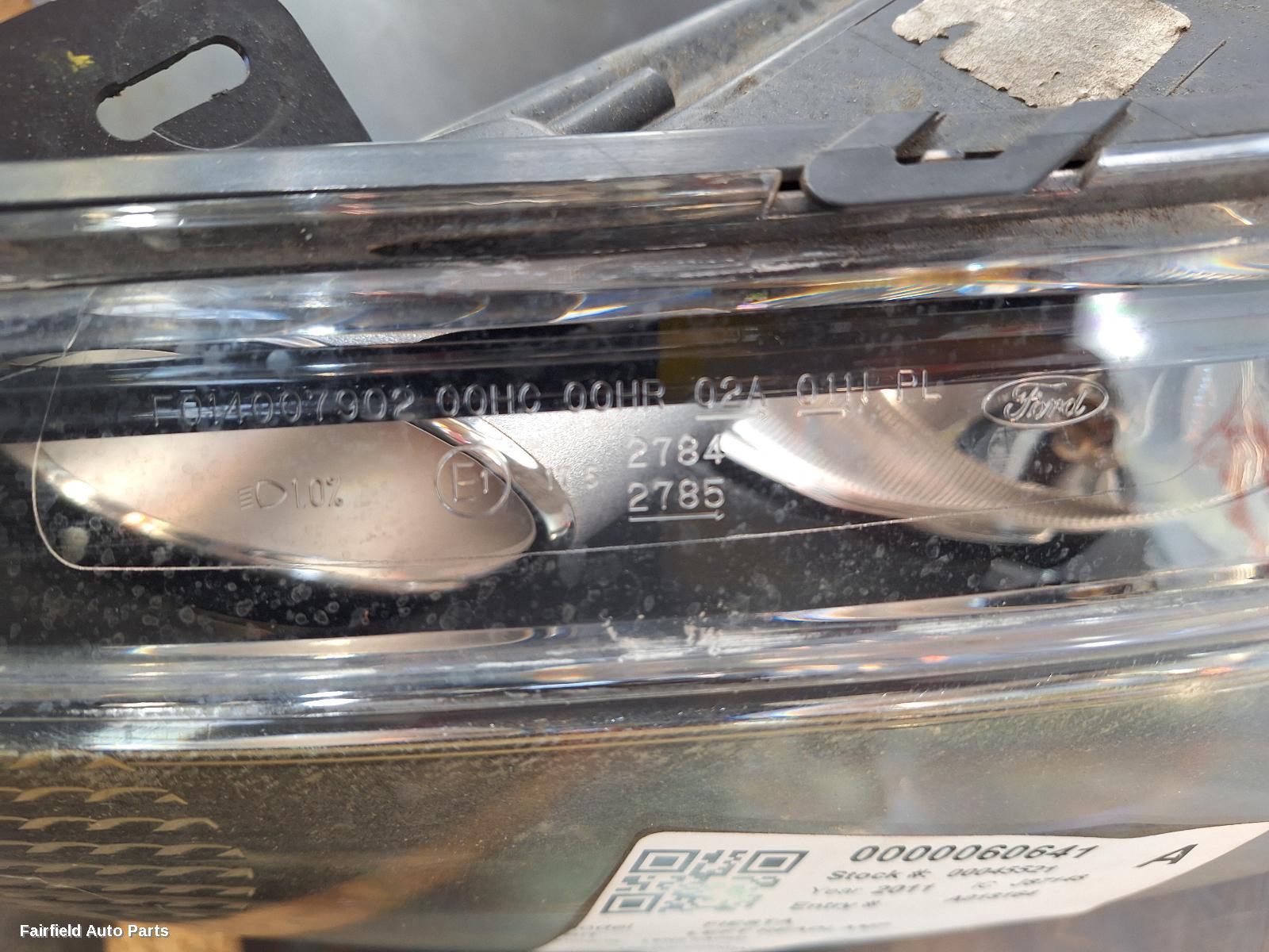 2008-2014 Ford Fiesta Left Headlamp