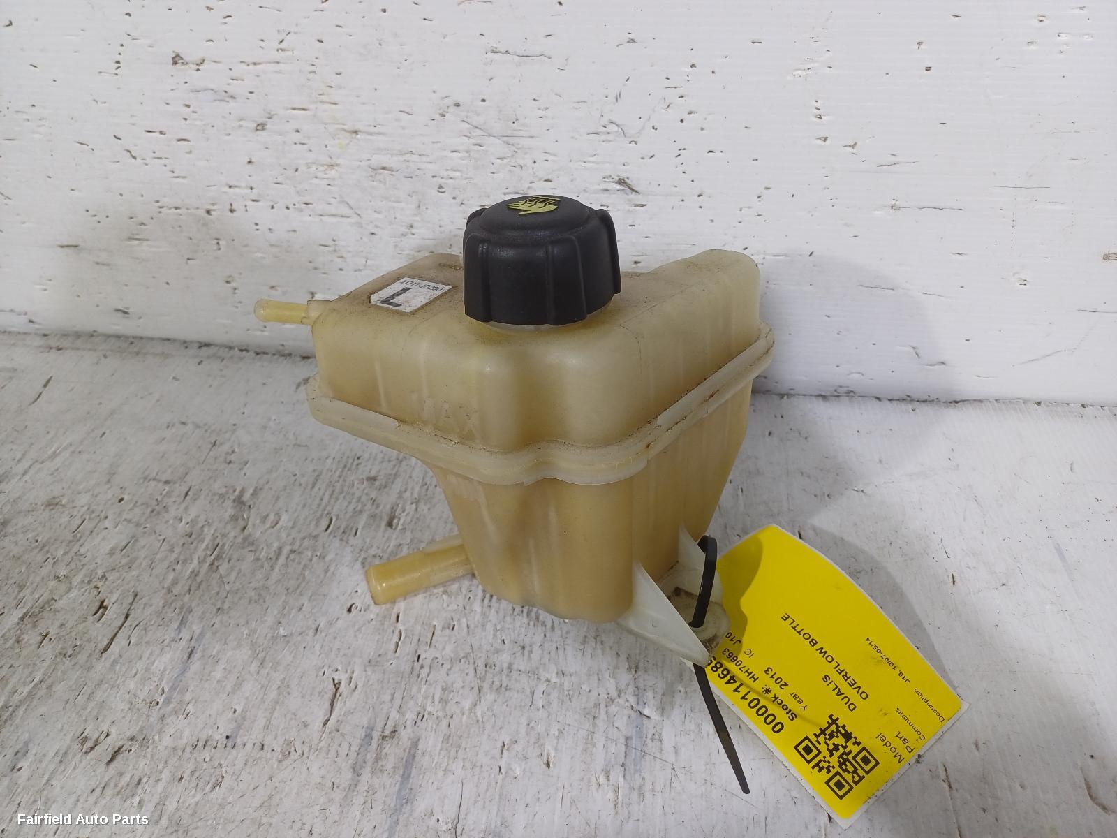 2007-2014 Nissan Dualis Overflow Bottle