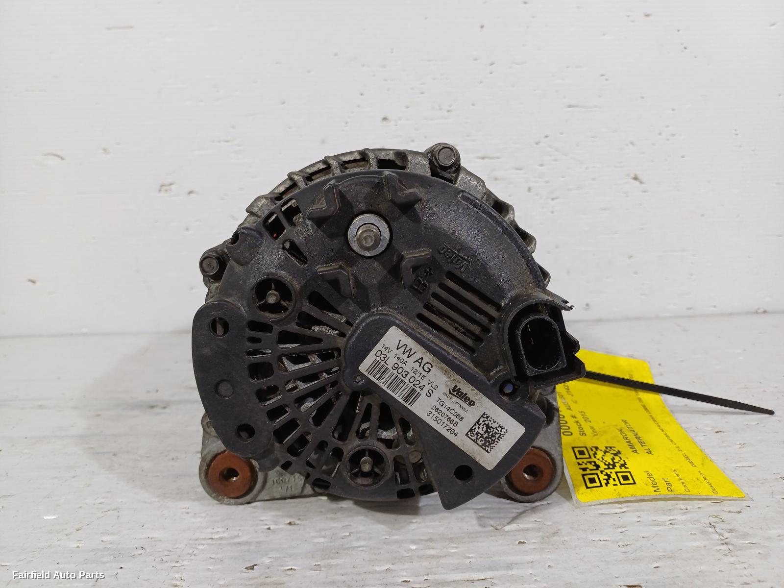 2010-2022 Volkswagen Amarok Alternator