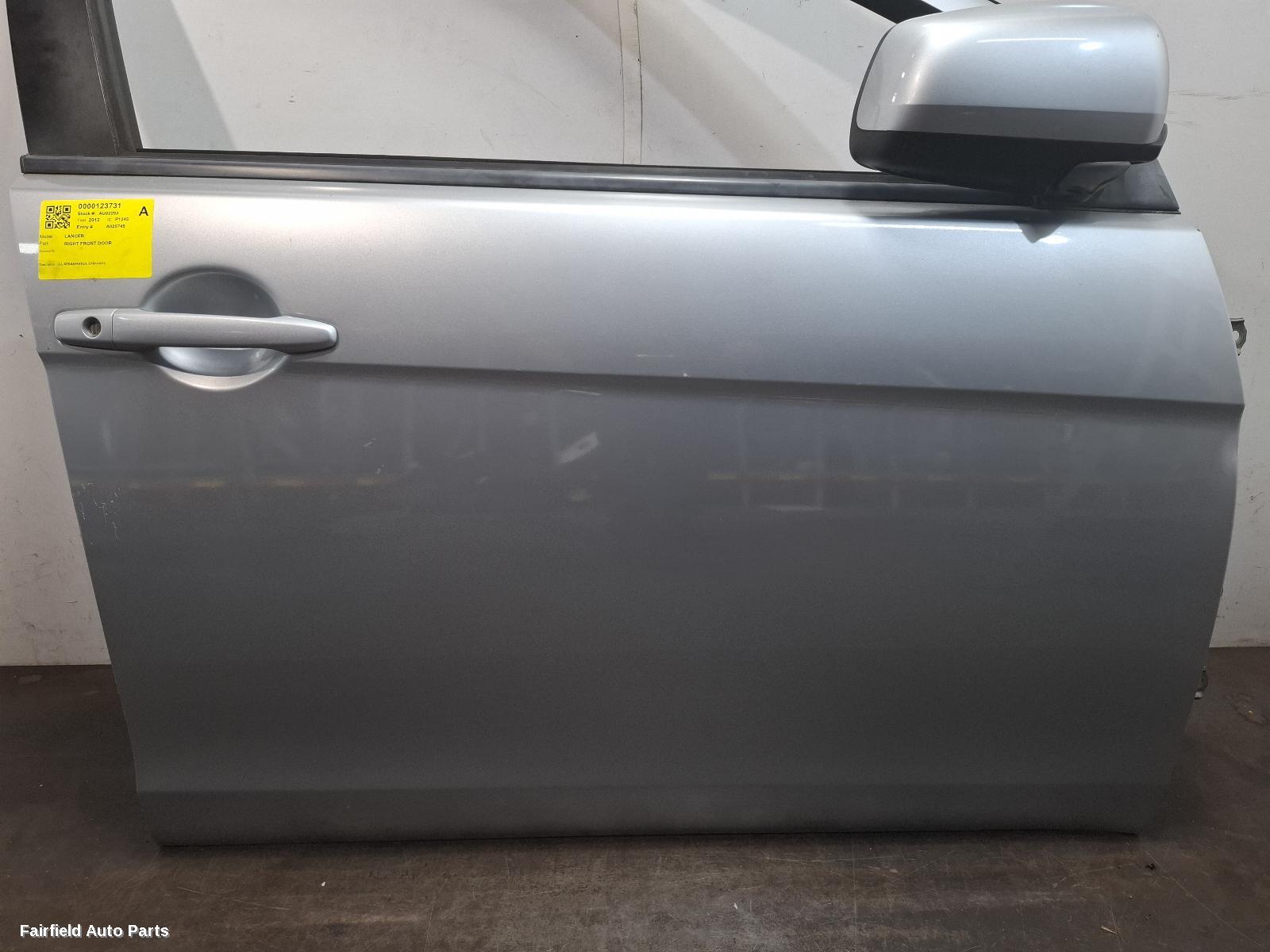 2007-2015 Mitsubishi Lancer Right Front Door