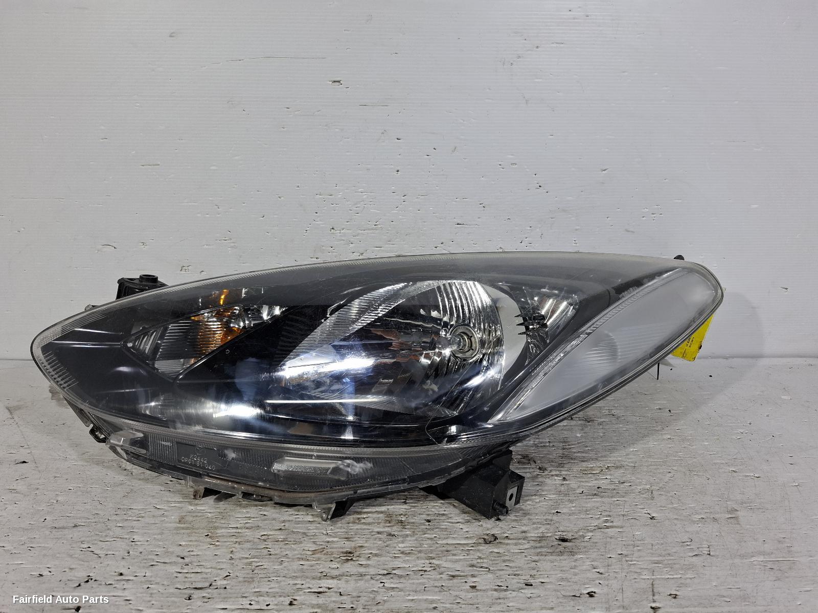 2007-2014 Mazda 2 Left Headlamp