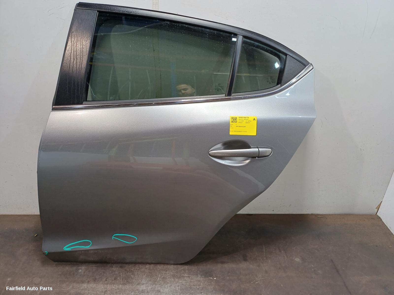 2013-2019 Mazda 3 Left Rear Door Sliding