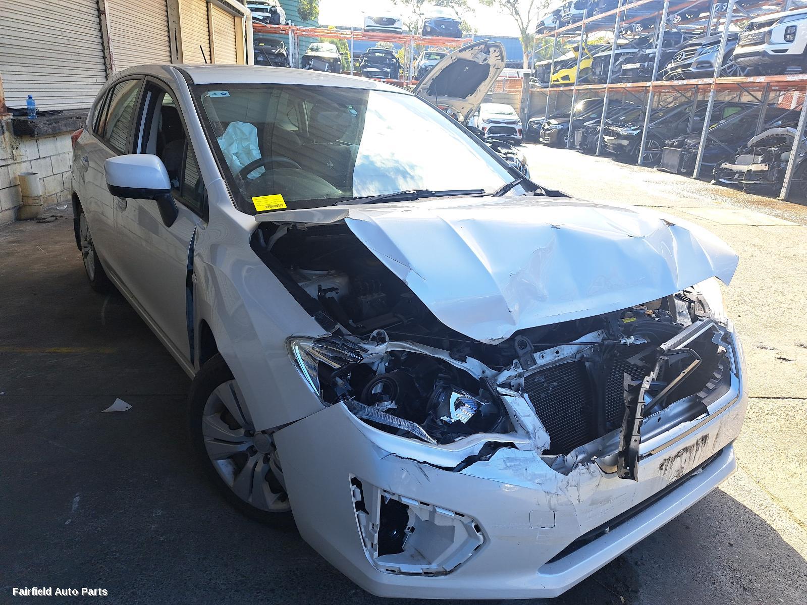 2013 Subaru Impreza Engine