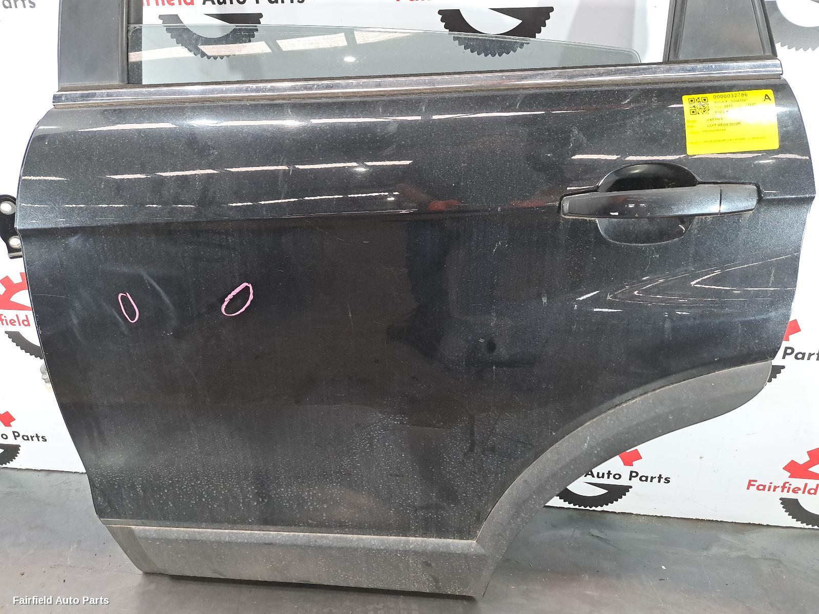 2011 Holden Captiva Left Rear Door Sliding