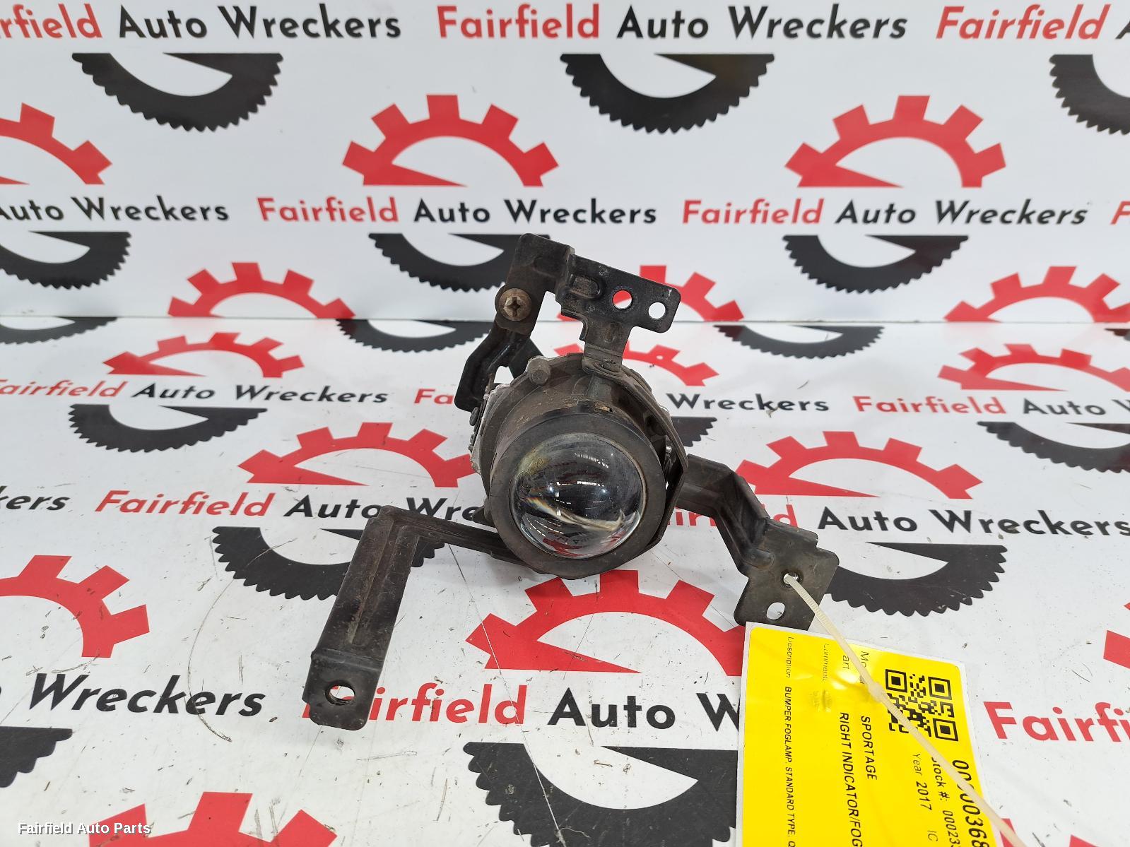 2015-2018 Kia Sportage Right Indicator Fog Side