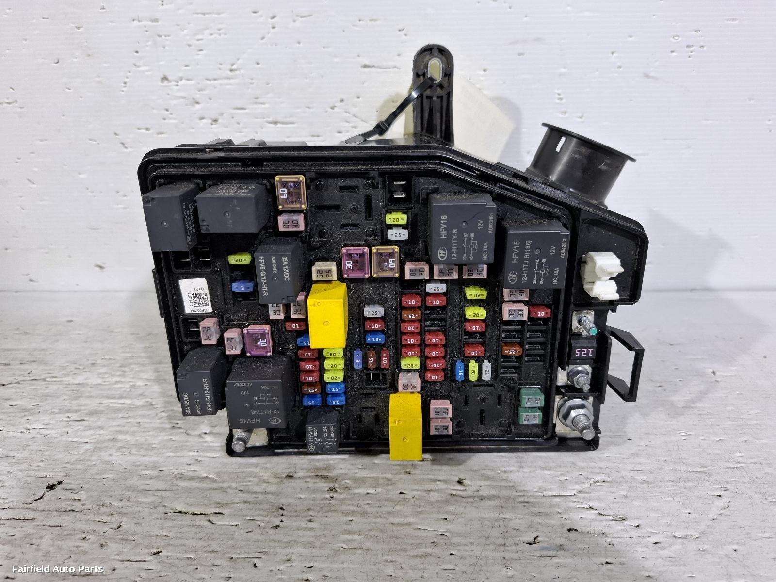 2017-2025 Ldv T60 Fuse Box
