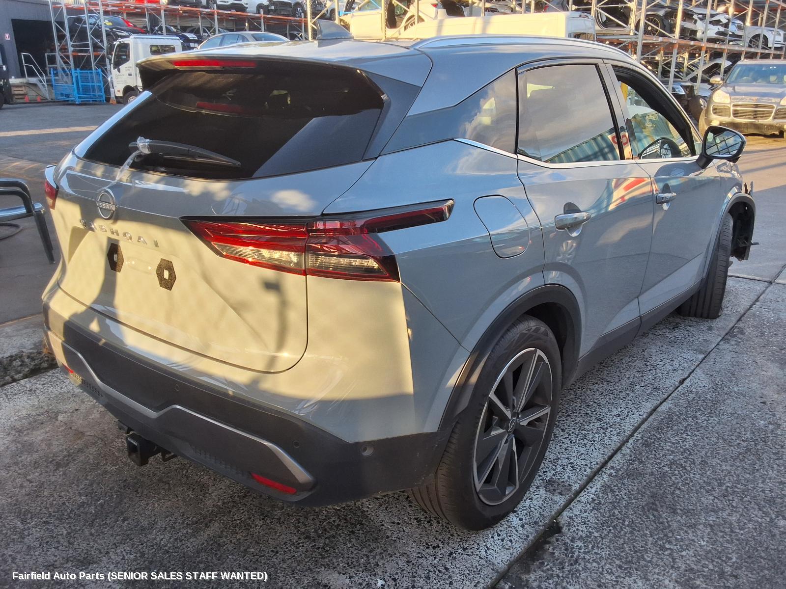 2022-2024 Nissan Qashqai Bootlid Tailgate