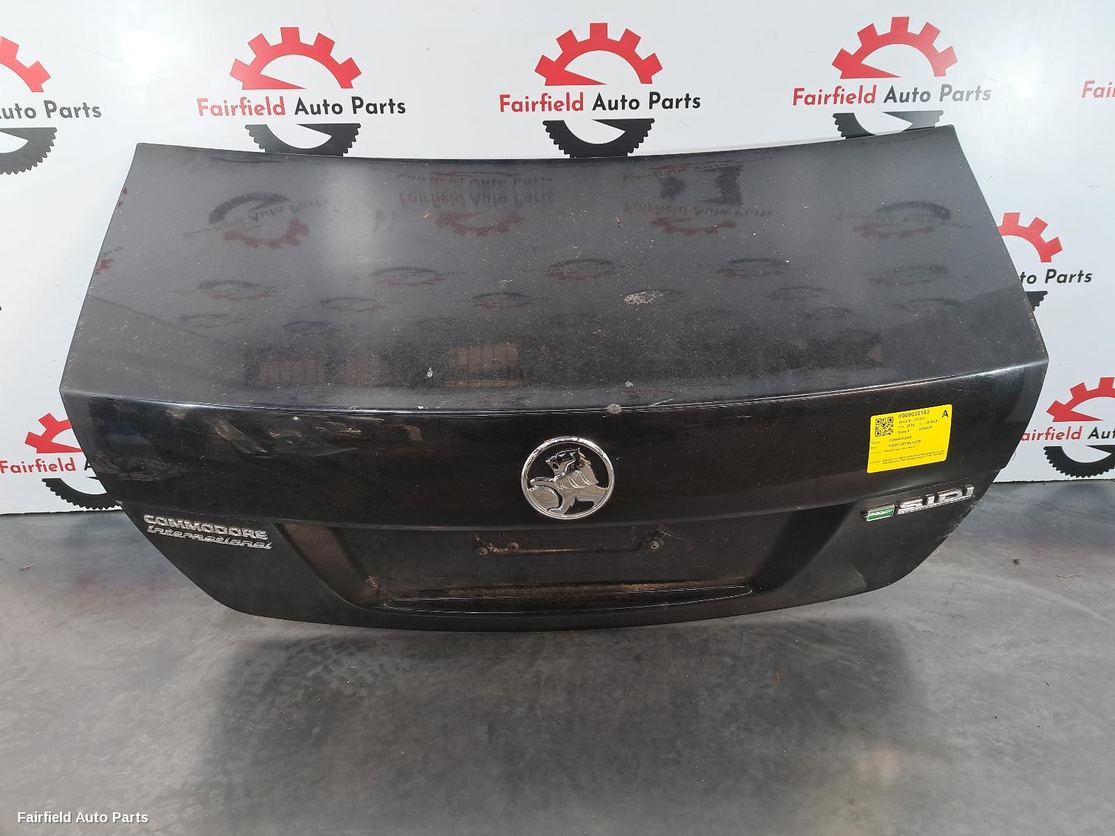2010 Holden Commodore Bootlid Tailgate
