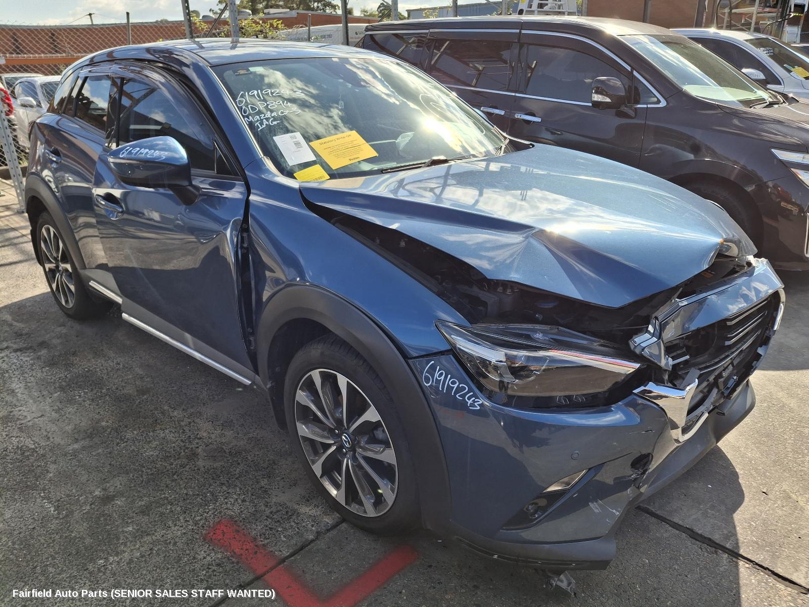 2018 Mazda Cx3 Right Indicator Fog Side