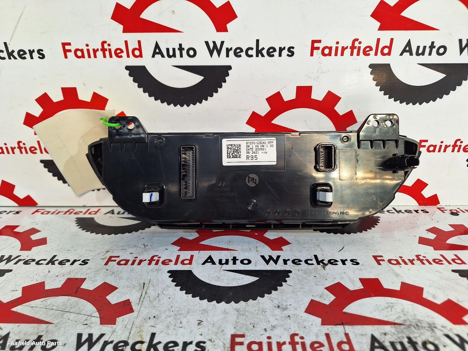 2017-2025 Hyundai I30 Heater Ac Controls