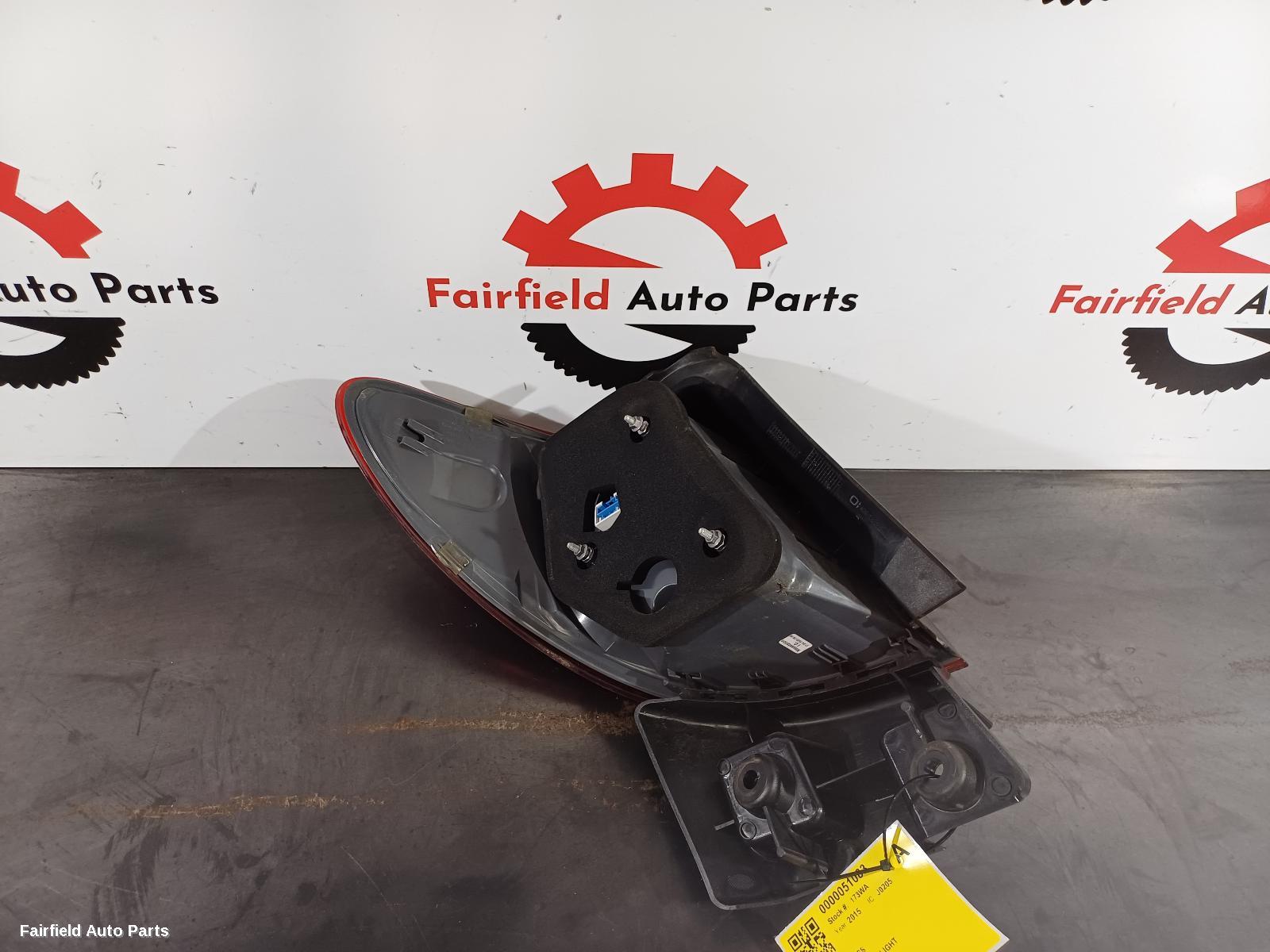 2015-2019 Mercedes B Class Right Taillight