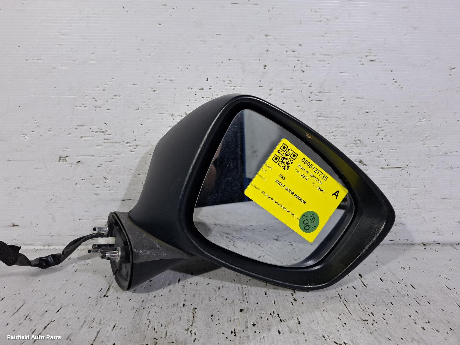 2012-2014 Mazda Cx5 Right Door Mirror