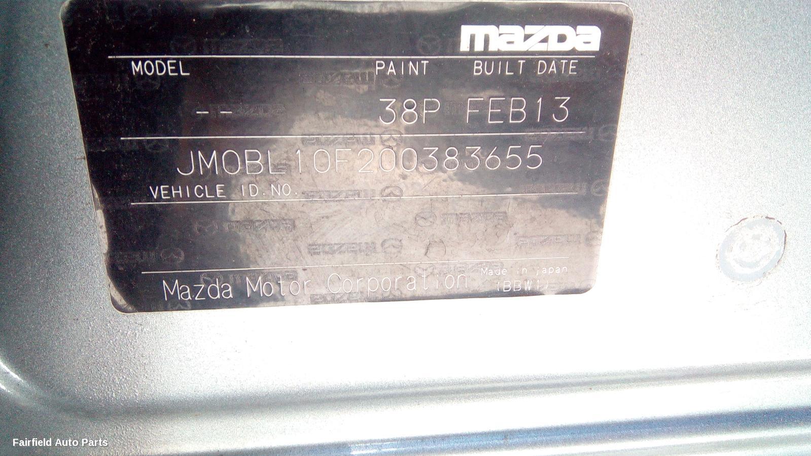 2009-2013 Mazda 3 High Level Stoplight