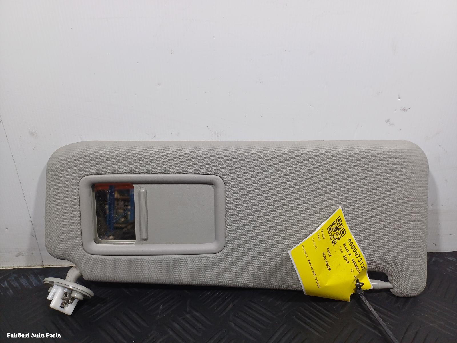 2012-2018 Toyota Rav4 Sunvisor