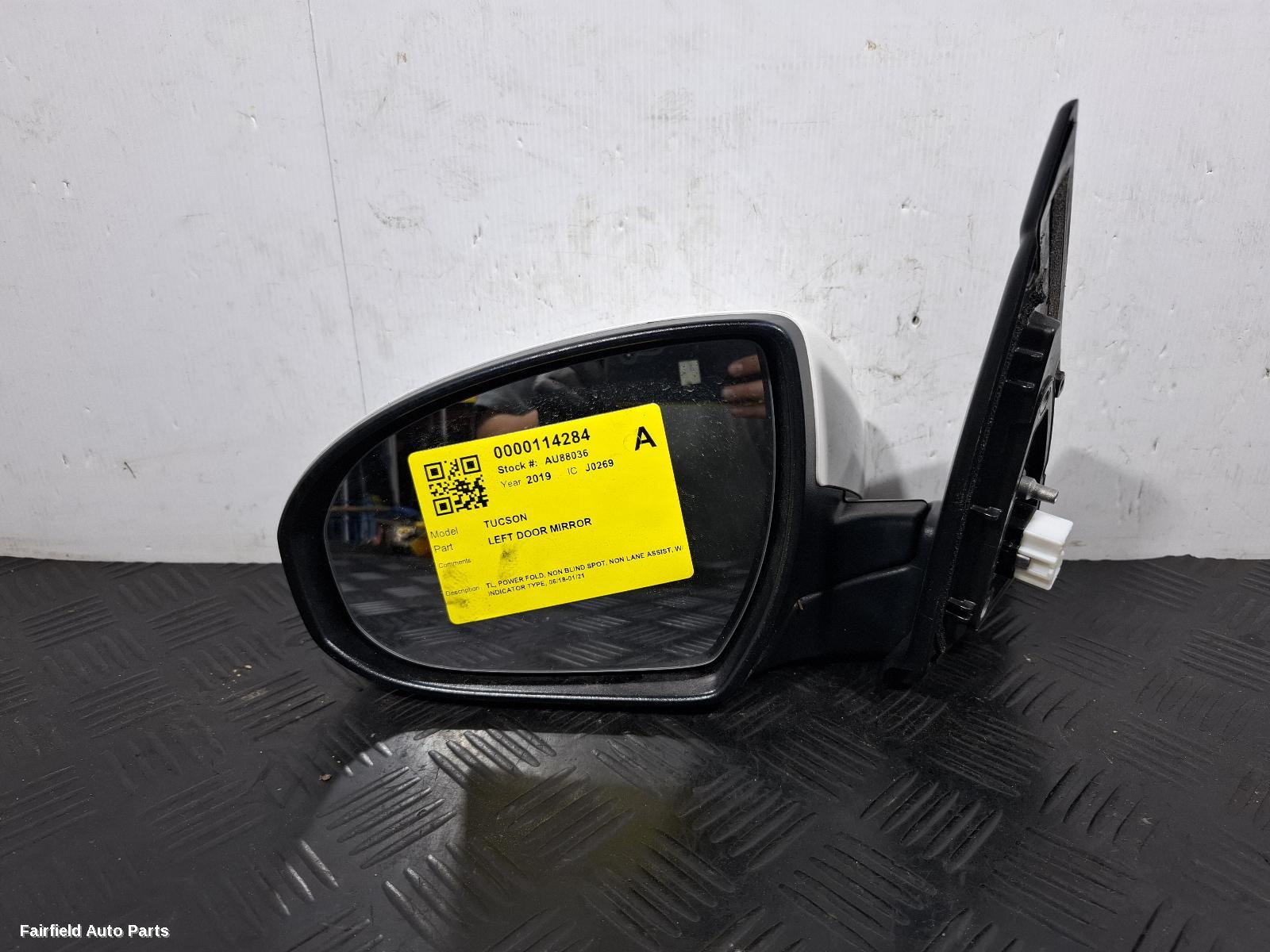 2018-2021 Hyundai Tucson Left Door Mirror